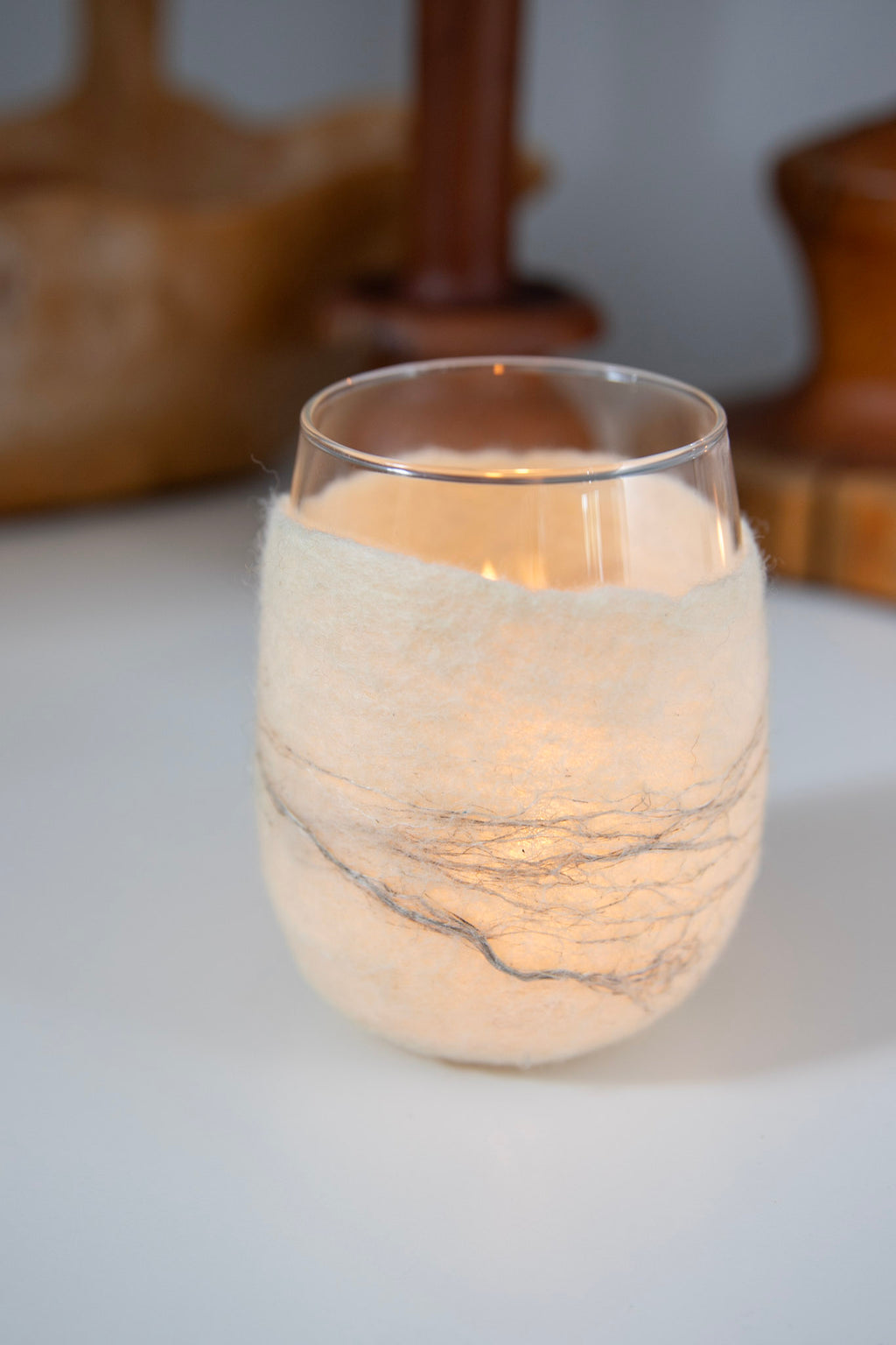 Wet Felted Lantern - Workshop