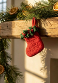 Felt your Christmas stockings - Workshop